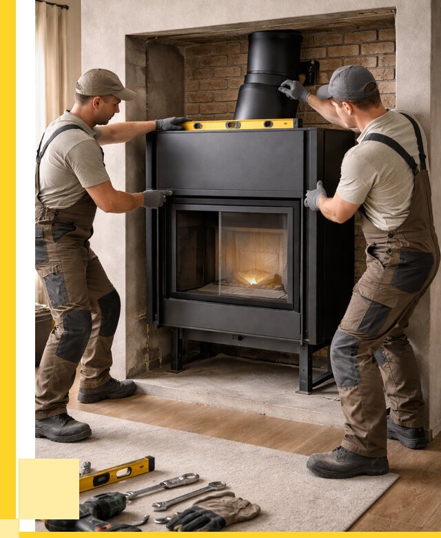 Установка каминных топок в Саранске под ключ от 18965 р. | ЭриданСрн