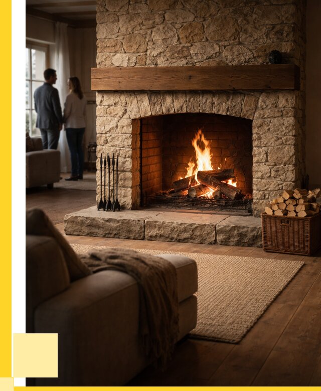 Открытые камины под ключ в Саранске от 158040 р. ЭриданСрн