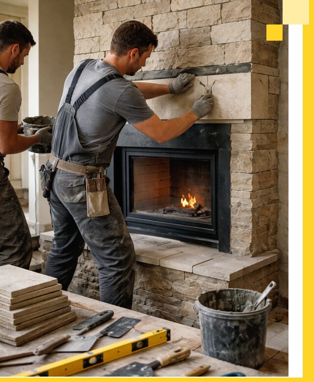 Проектирование и установка открытых каминов в Саранске