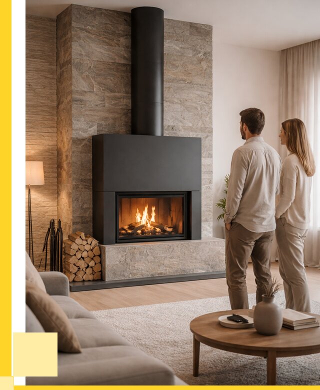 Закрытые камины под ключ в Саранске от 126432 р., ЭриданСрн