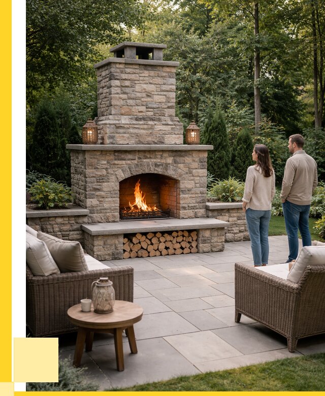 Уличные камины из кирпича в Саранске от 158040 р. | ЭриданСрн