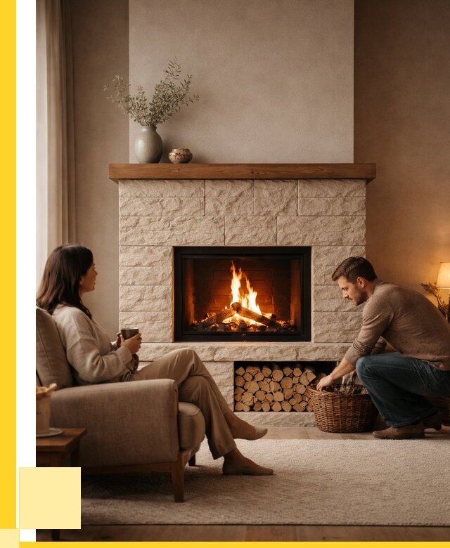 Камины для дома в Саранске под ключ от 158040 р. | ЭриданСрн