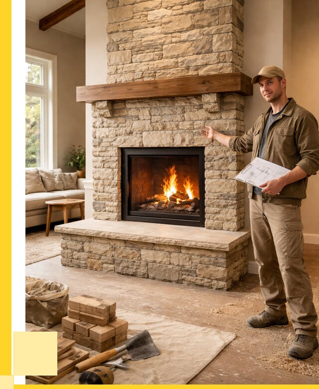 Камины под ключ в Саранске от 189648 р. | ЭриданСрн — установка