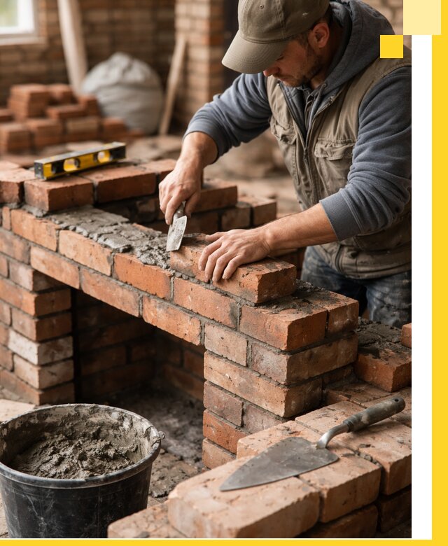 Кладка каминов под ключ в Саранске профессиональная отделка и монтаж