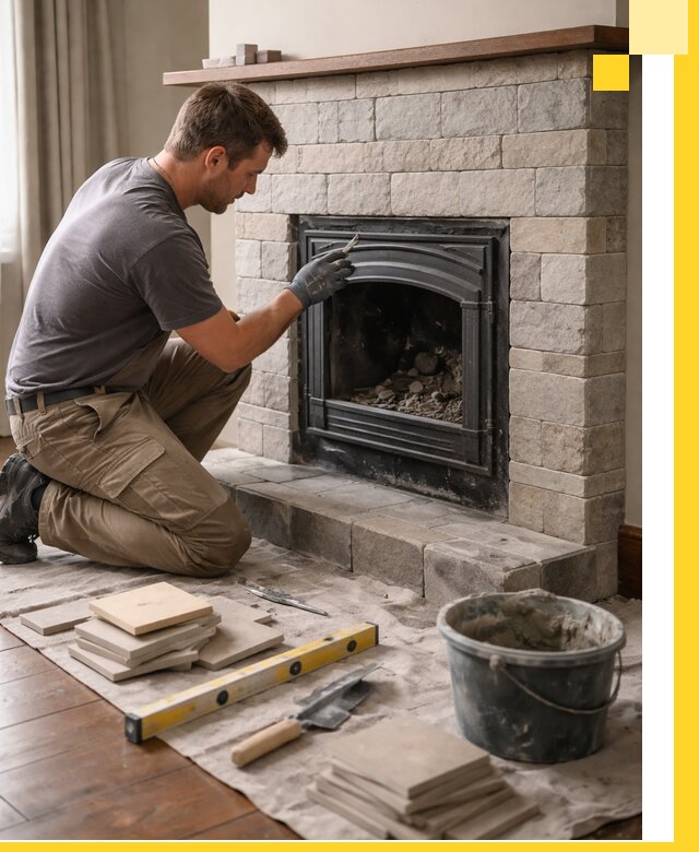 Профессиональный ремонт каминов в Саранске восстановление и сервис