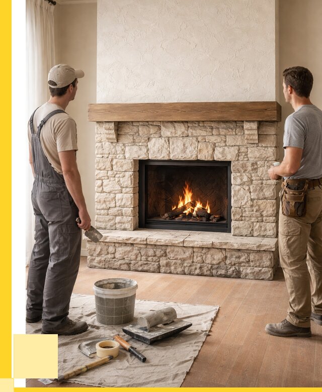 Отделка каминов в Саранске от 6848 р. под ключ | ЭриданСрн