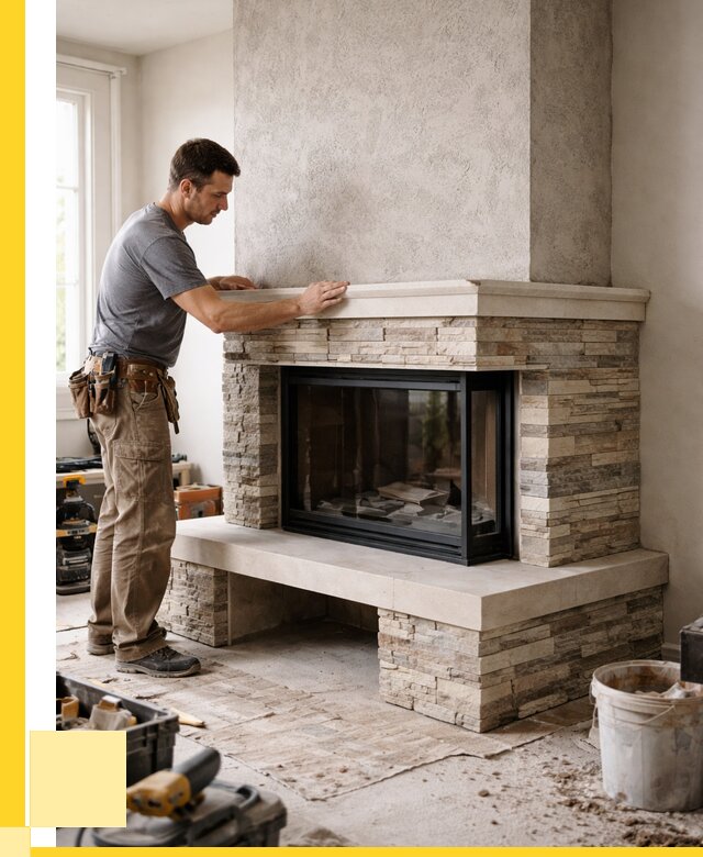 Изготовление каминов под ключ в Саранске от 158040 р. | ЭриданСрн