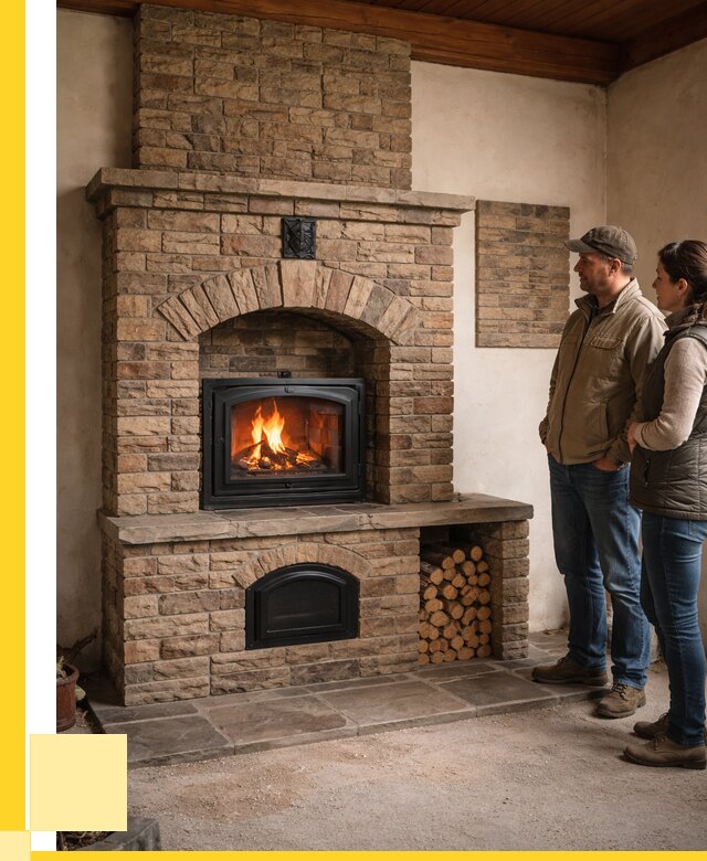 Кирпичная печь под ключ в Саранске от 158040 р. | ЭриданСрн