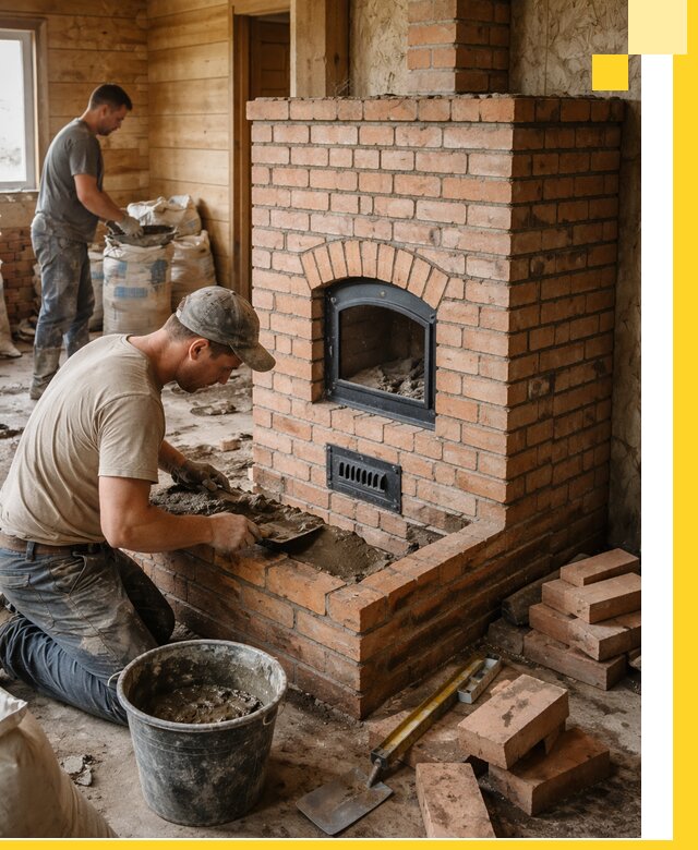 Профессиональное строительство печей в Саранске под ключ