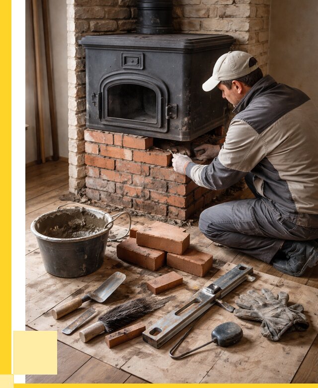Ремонт печей в Саранске от 12643 р., услуги печника ЭриданСрн