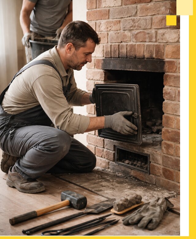 Ремонт печей в Саранске с гарантией качества и безопасности