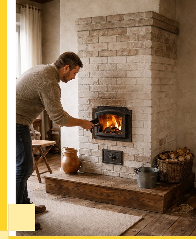 Печь голландка из кирпича в Саранске от 89556 р. | ЭриданСрн