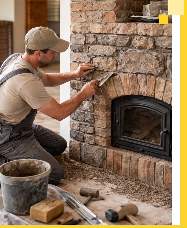 Печи для дома под ключ в Саранске, установка и доставка