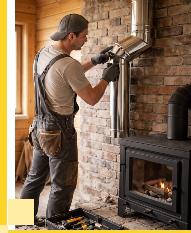 Монтаж дымоходов для печей в Саранске от 7902 р. | ЭриданСрн