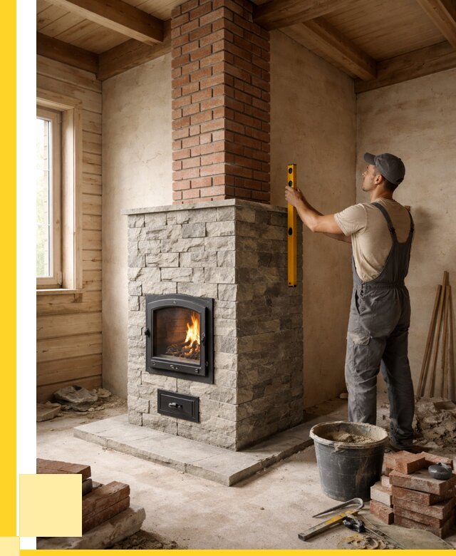 Печи и дымоходы под ключ в Саранске от 47412 р., ЭриданСрн