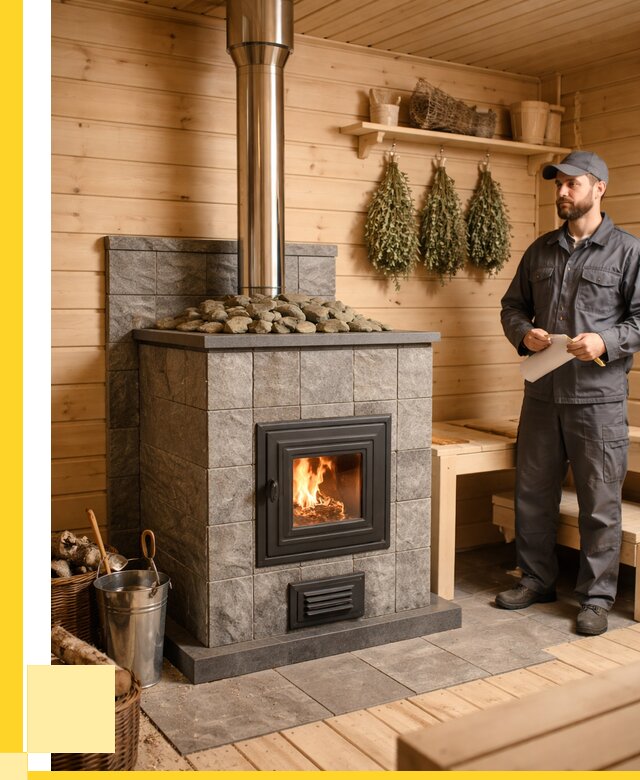 Печи для бани под ключ в Саранске от 126432 р. | ЭриданСрн