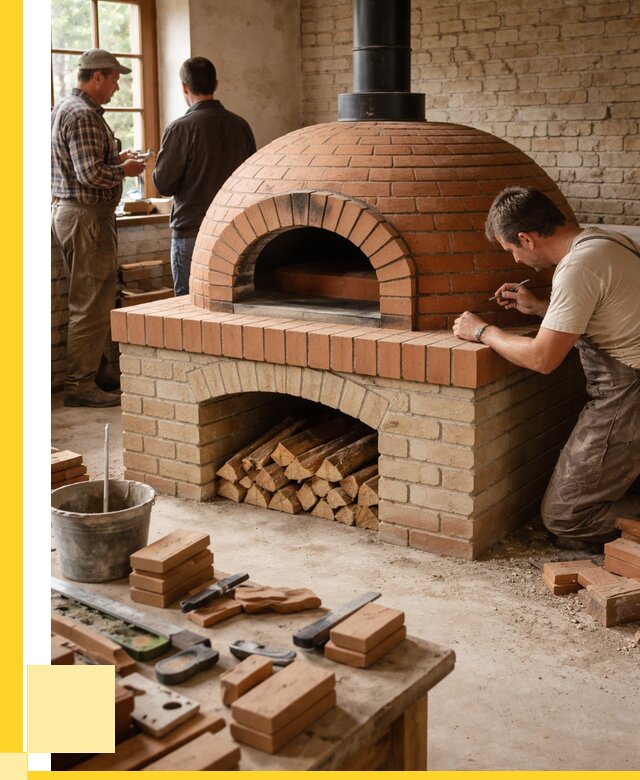 Помпейская печь дровяная для пиццы в Саранске | ЭриданСрн от 210720 р.