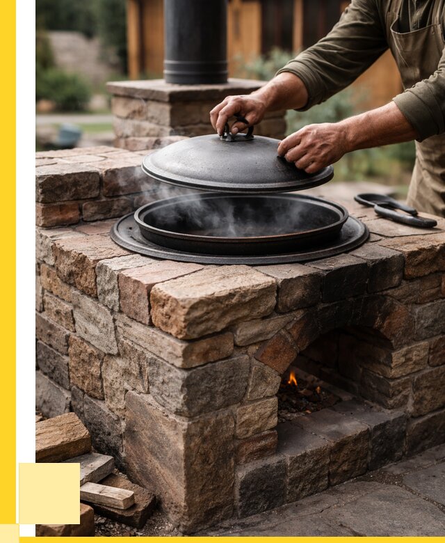 Печи для казана в Саранске по цене от 18965 р. | ЭриданСрн