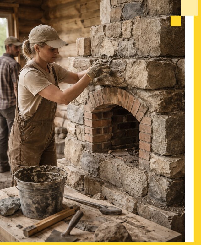 Каменные печи на заказ и монтаж в Саранске, долговечные решения