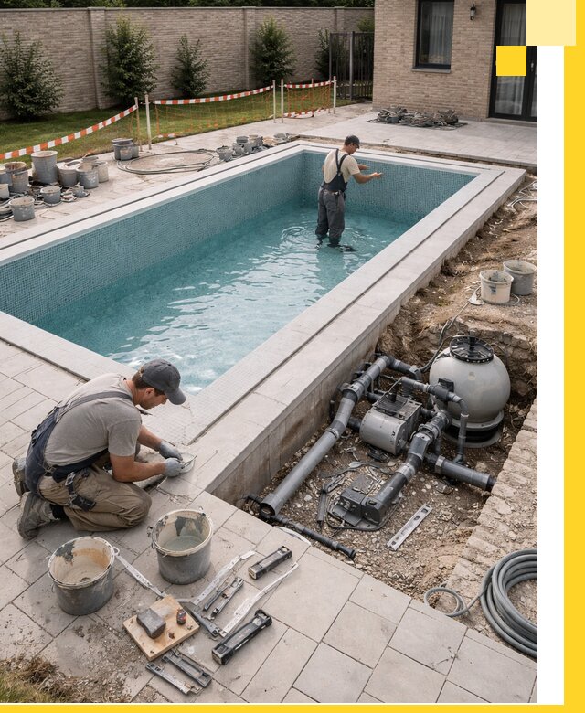 Строительство бассейнов под ключ в Саранске: проекты и монтаж