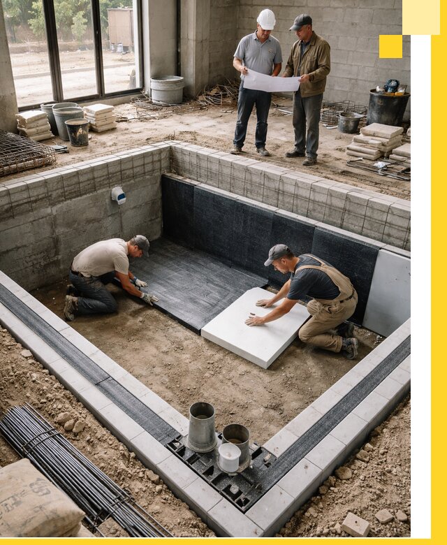 Проекты частных и общественных бассейнов под ключ в Саранске