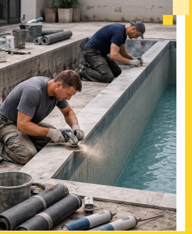 Профессиональный ремонт бассейнов под ключ в Саранске