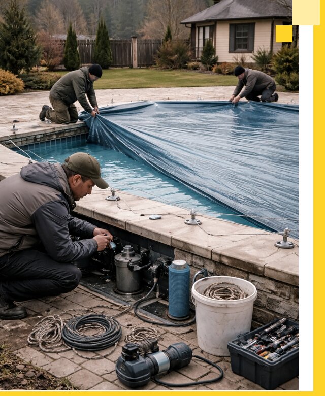 Консервация бассейнов в Саранске: подготовка к длительному хранению