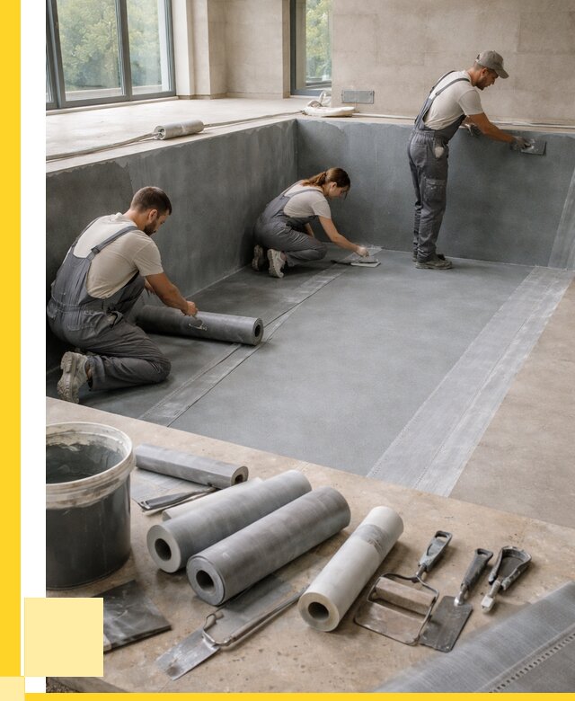 Гидроизоляция бассейнов в Саранске от 2107 р., ЭриданСрн