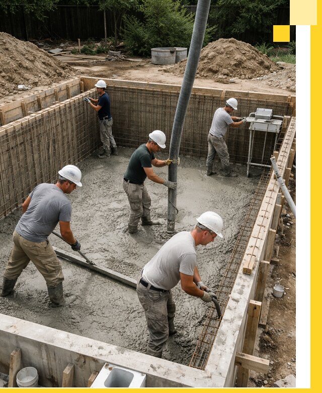 Строительство бетонных бассейнов под ключ в Саранске