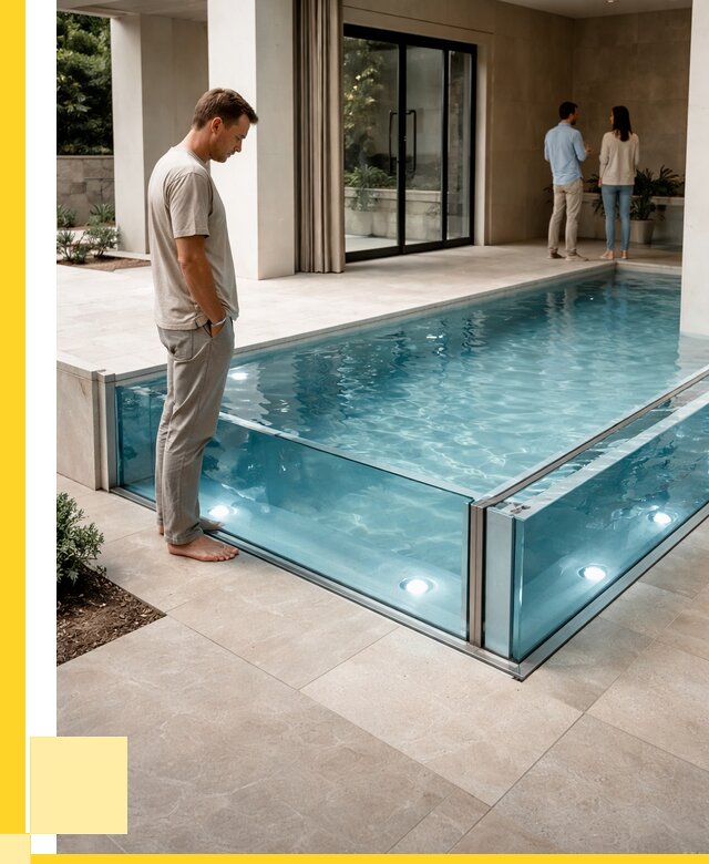 Стеклянные бассейны в Саранске от 1264320 р. | ЭриданСрн — мозаика