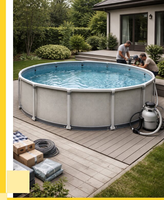 Купить каркасные бассейны в Саранске от 47412 р. | ЭриданСрн