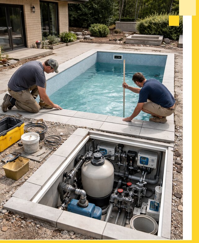 Строительство качественных домашних бассейнов под ключ в Саранске