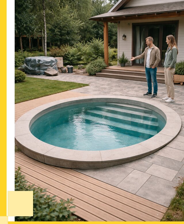 Бассейн на даче под ключ в Саранске от 210720 р., ЭриданСрн