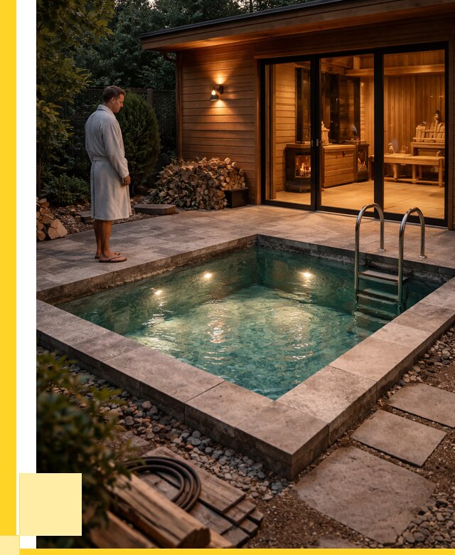 Бани с бассейном под ключ в Саранске от 100092 р. | ЭриданСрн