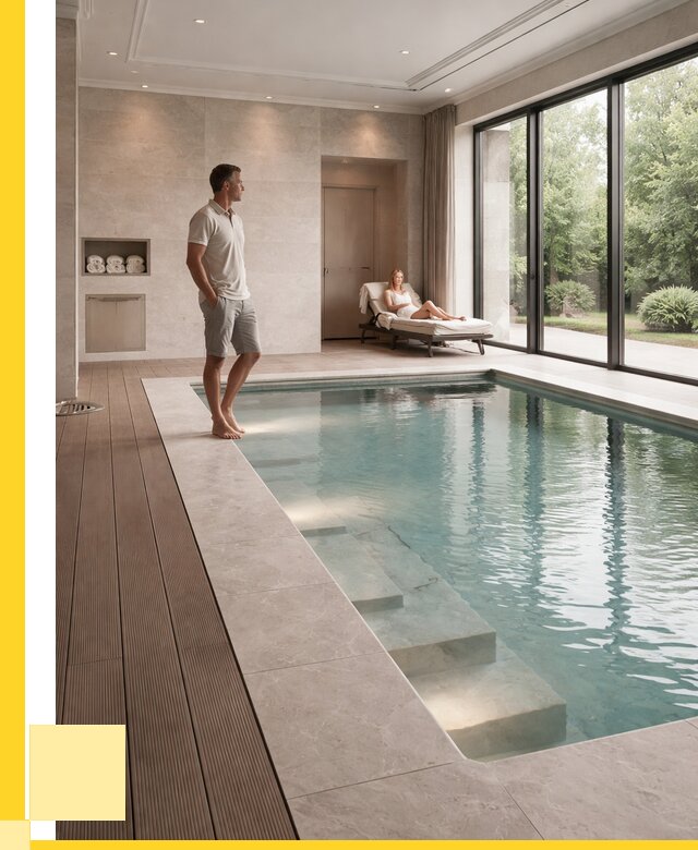 Бассейны в коттедже под ключ в Саранске от 1264320 р. | ЭриданСрн