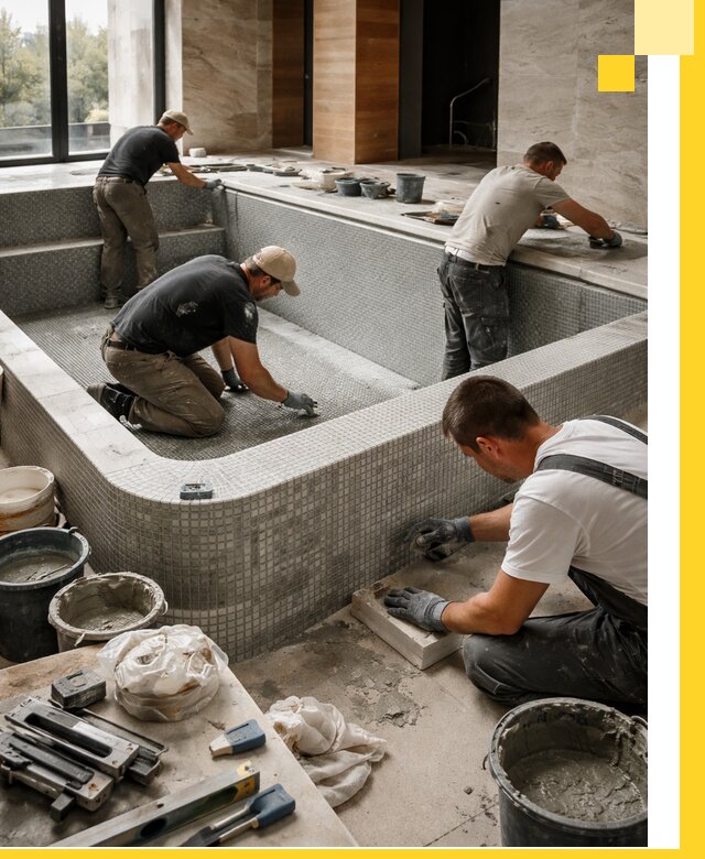 Строительство и установка СПА бассейнов под ключ в Саранске