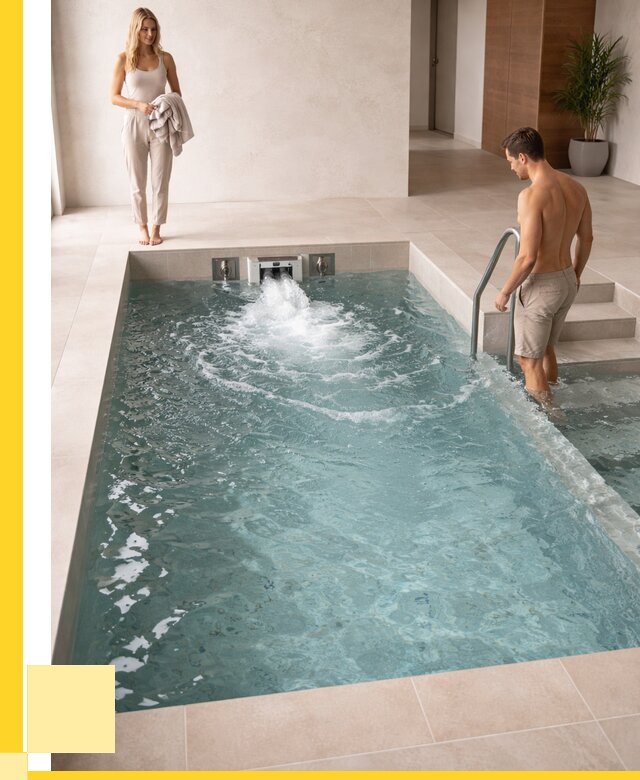 Бассейн с противотоком в Саранске от 263400 р. | ЭриданСрн