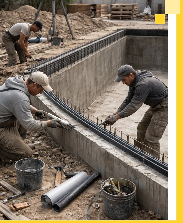 Качественный монтаж чаши бассейна в Саранске под ключ с гарантией