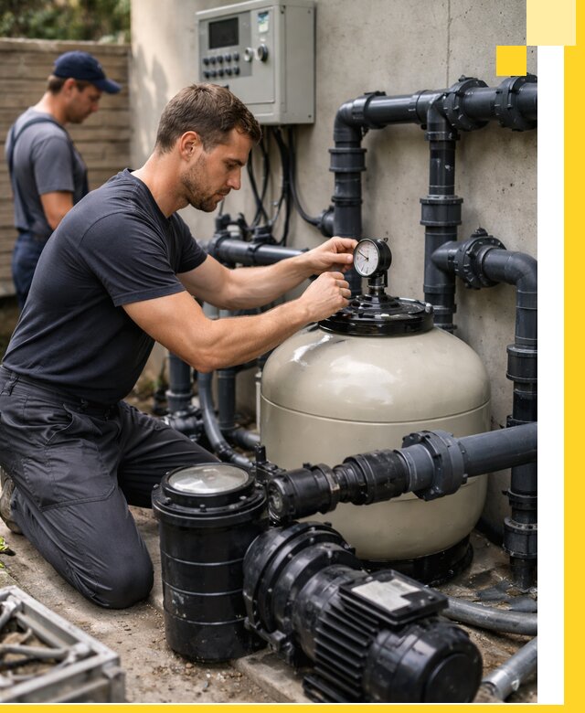 Поставка и монтаж фильтровального оборудования для бассейнов в Саранске