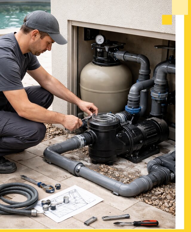 Поставка, монтаж и сервис насосов для бассейнов в Саранске