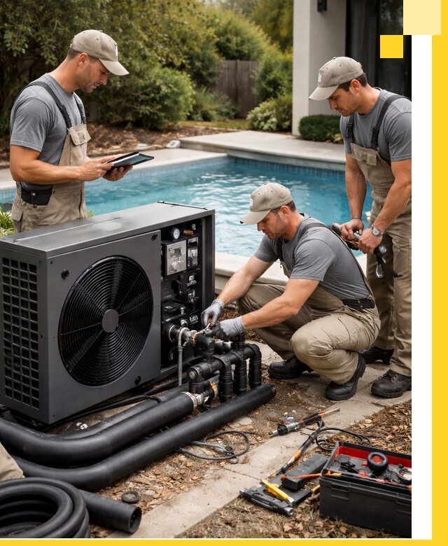 Проектирование и установка тепловых насосов для бассейнов в Саранске