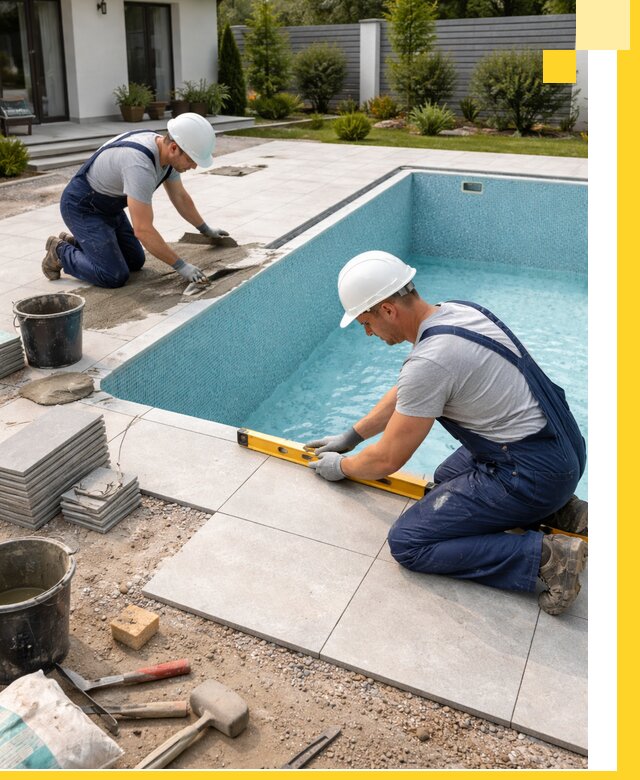 Строительство и монтаж плавательных бассейнов под ключ в Саранске