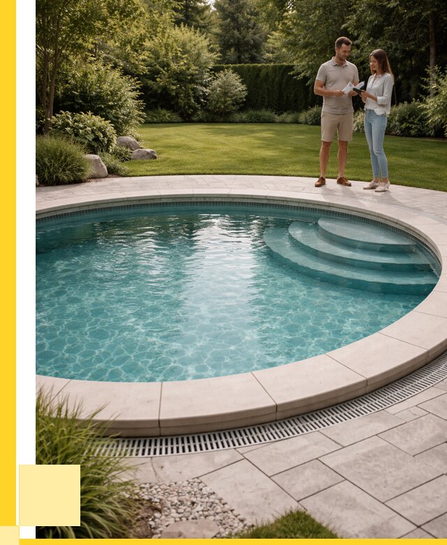 Круглые каркасные бассейны купить в Саранске от 263400 р. | ЭриданСрн