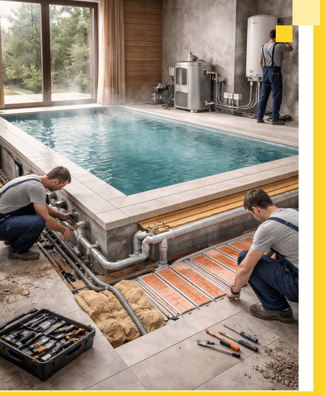 Проектирование и строительство тёплых бассейнов в Саранске