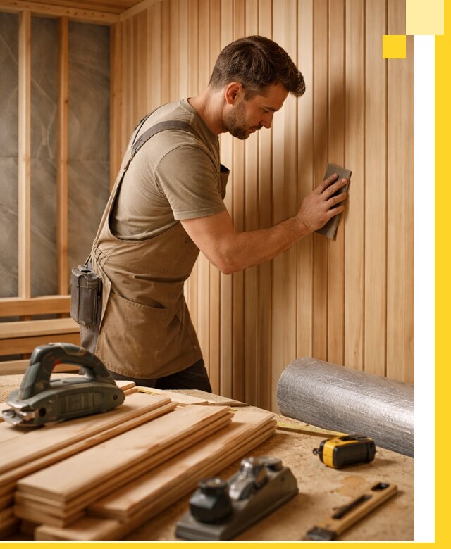 Профессиональная отделка саун и парных под ключ в Саранске