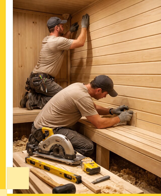 Обшивка саун вагонкой в Саранске от 2634 р. | ЭриданСрн