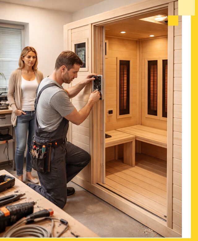 Инфракрасные сауны под ключ в Саранске продажа и установка