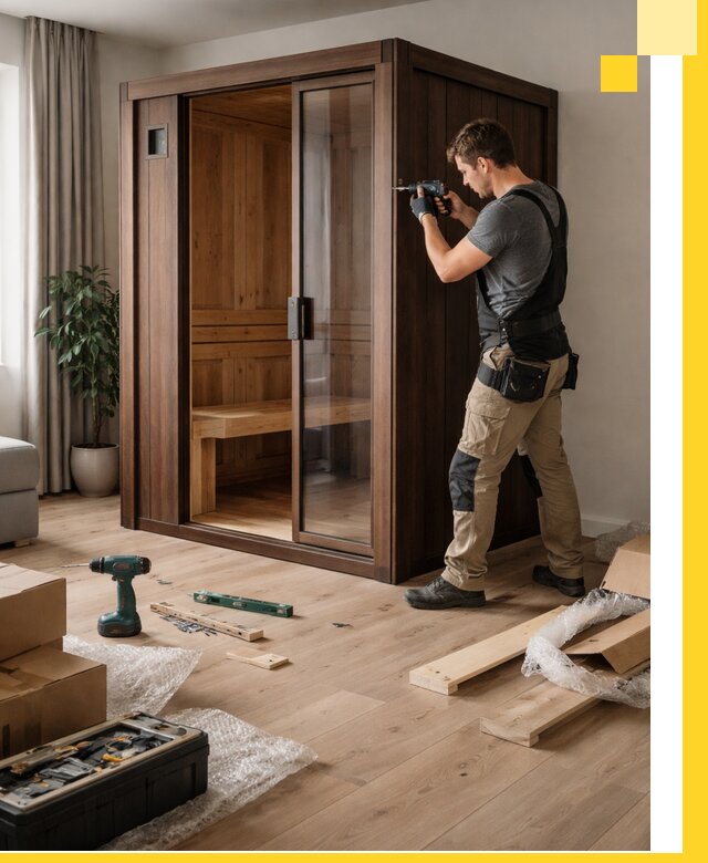 Установка и производство мини саун под ключ в Саранске