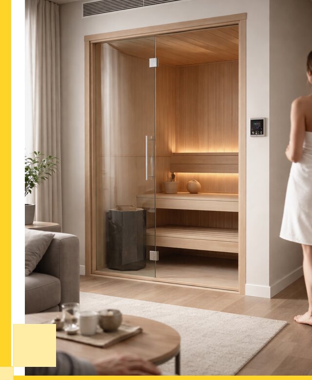 Сауна в квартире под ключ в Саранске от 126432 р. ЭриданСрн