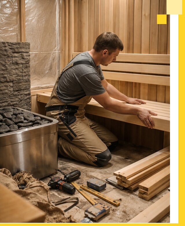 Сауны для дома под ключ с проектированием и монтажом в Саранске